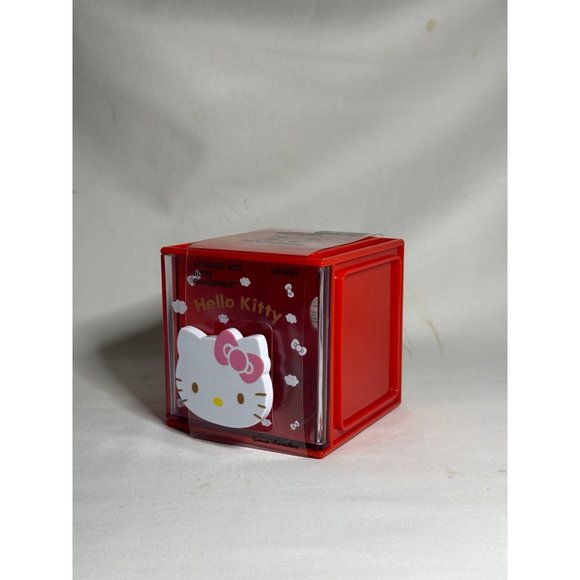 Sanrio Hello Kitty Stacking Mini Chest Face Design Series Desk Storage - Picture 3 of 7